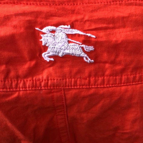 Burberry London Men's Orange Swim Trunks - Size L - COA - Picture 7 of 15